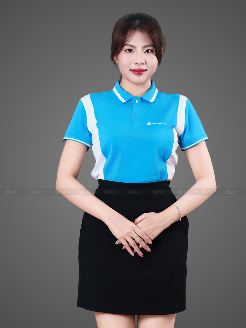 may áo thun đồng phục xanh dương phối nổi bật (5)